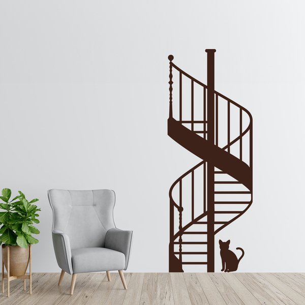 Wandtattoos: Schnecke stairs