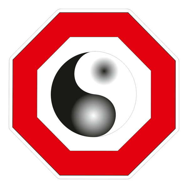 Aufkleber: Ying Yang