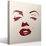 Wandtattoos: Gesicht von Marilyn Monroe 5