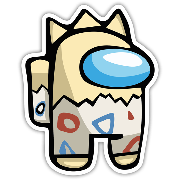 Aufkleber: Among Us Togepi Pokemon