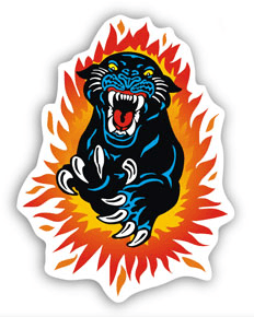Aufkleber: Panther 1