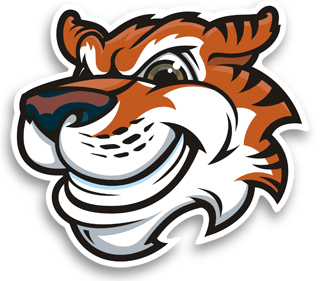 Aufkleber: Tiger