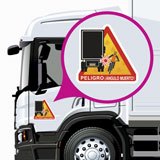 Aufkleber: Zeichen für Lastkraftwagen N2 oder N3 4