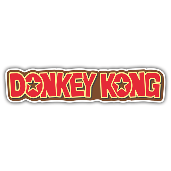 Aufkleber: Esel Kong