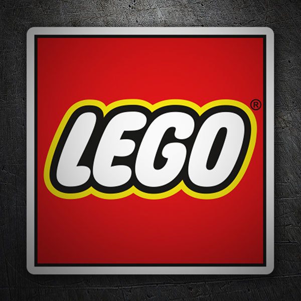 Aufkleber: Lego-Logo
