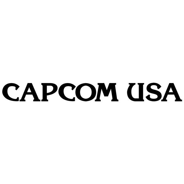 Aufkleber: Capcom USA