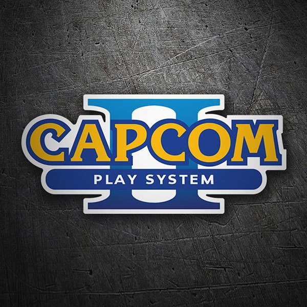 Aufkleber: Capcom Spielsystem II