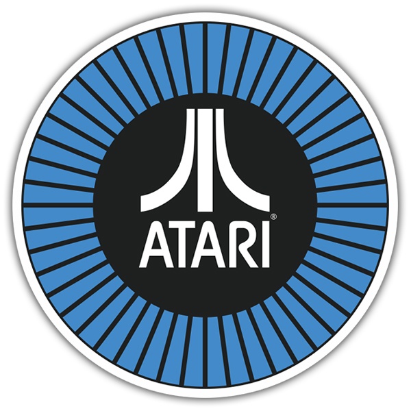 Aufkleber: Atari Rosette