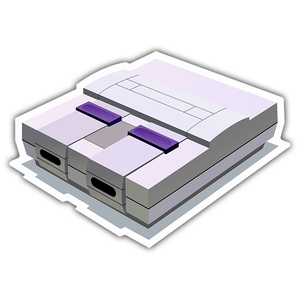 Aufkleber: Super Nintendo SNES Classic Ausgabe