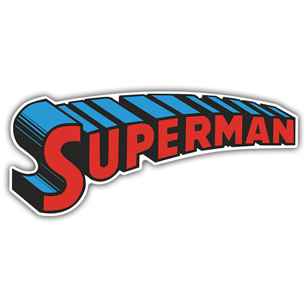 Aufkleber: Superman Arcade