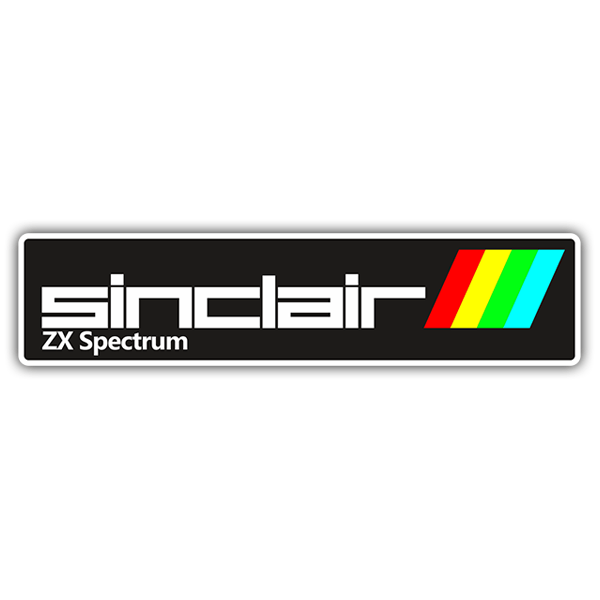 Aufkleber: Sinclair ZX Spectrum