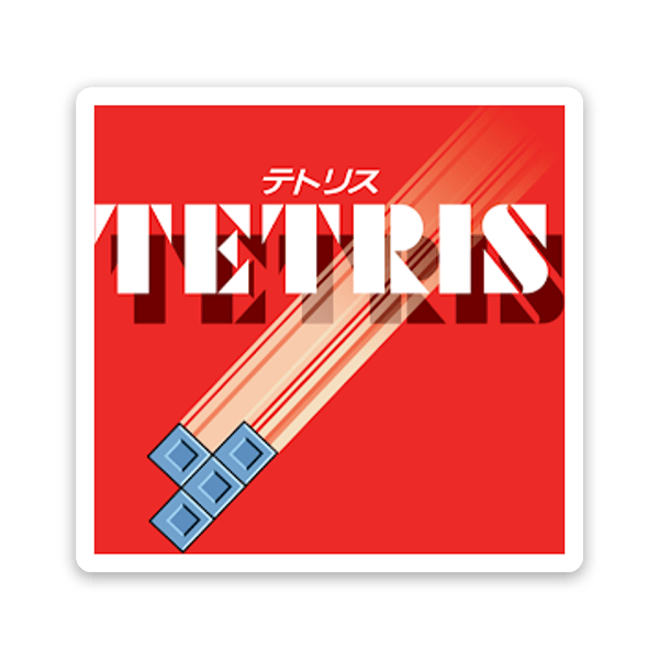 Aufkleber: Tetris, japanische Version