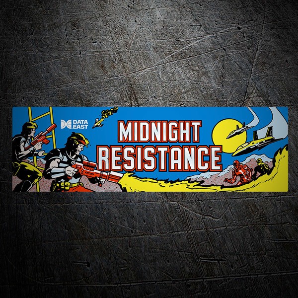 Aufkleber: Midnight Resistance