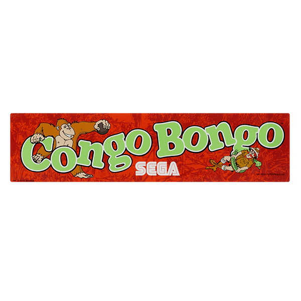 Aufkleber: Congo Bongo