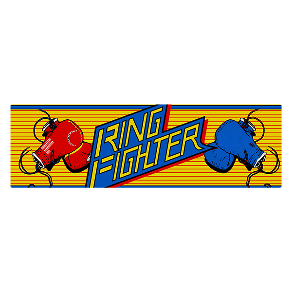 Aufkleber: Ring Fighter