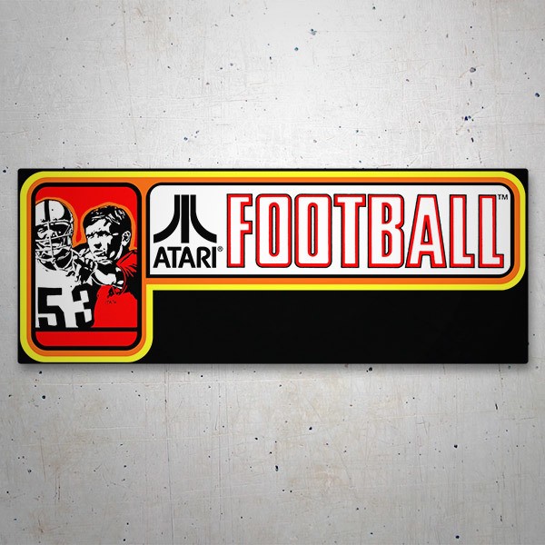 Aufkleber: Atari Football