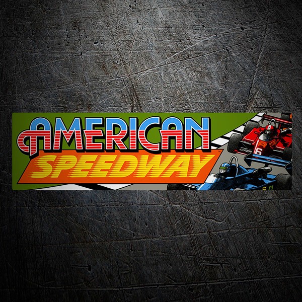 Aufkleber: American Speedway