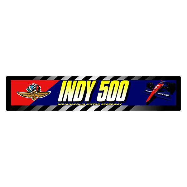 Aufkleber: Indy 500