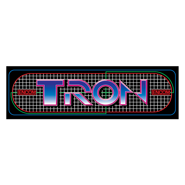 Aufkleber: Tron