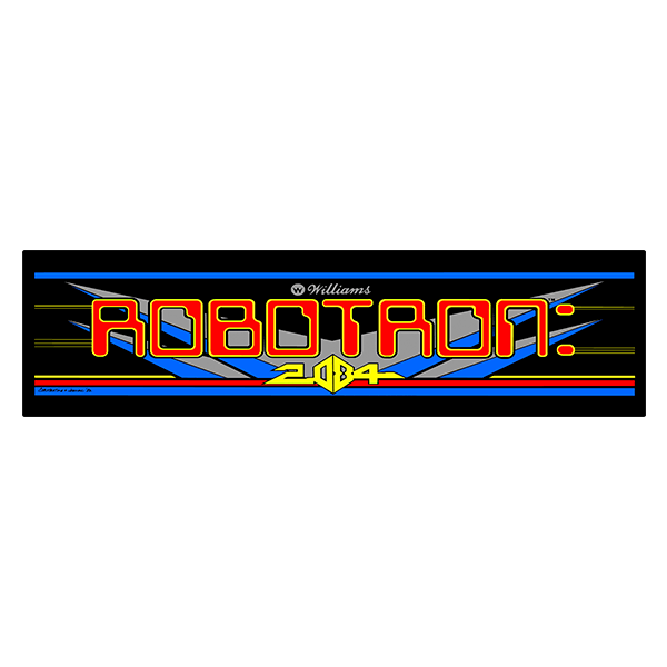 Aufkleber: Robotron 2084