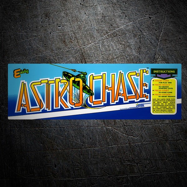 Aufkleber: Astro Chase