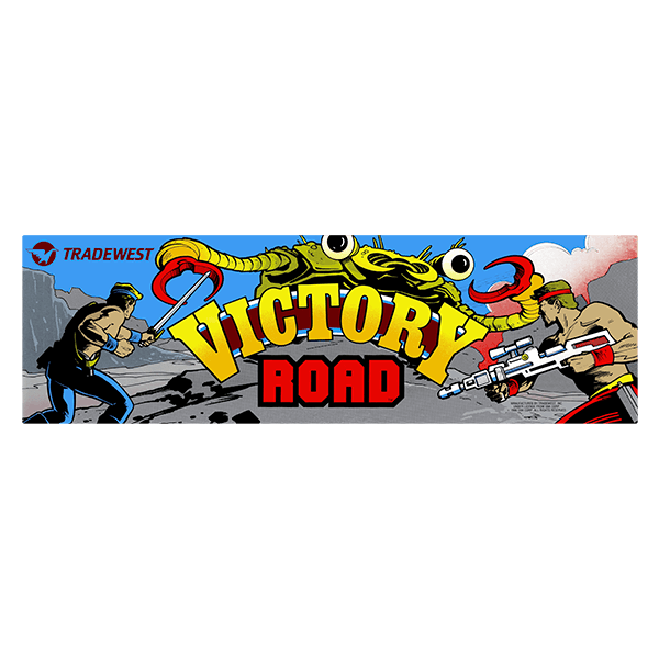 Aufkleber: Victory Road