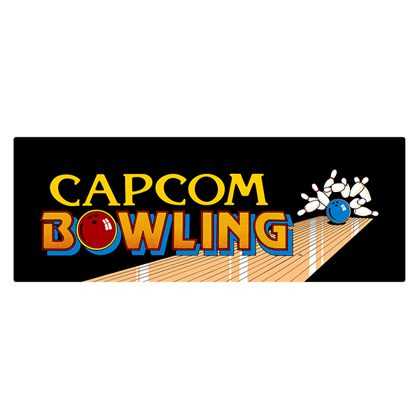 Aufkleber: Capcom Bowling