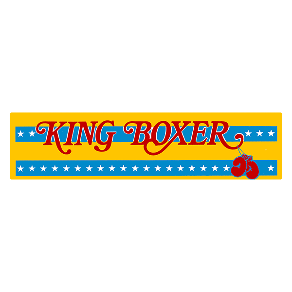 Aufkleber: King Boxer