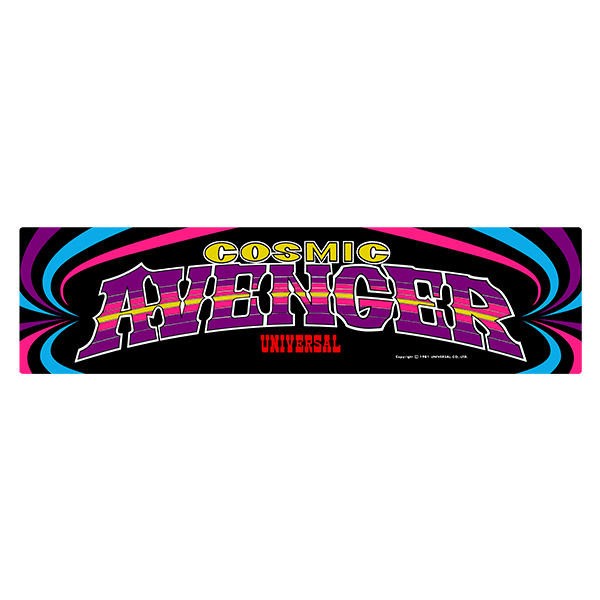 Aufkleber: Cosmic Avencer