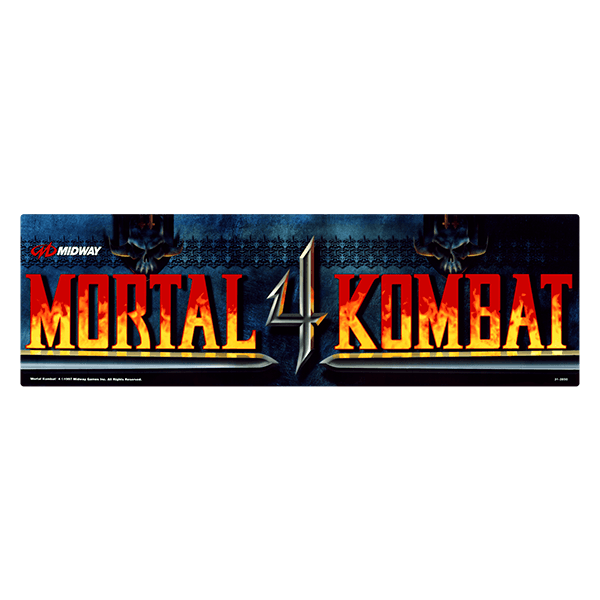 Aufkleber: Mortal Kombat 4