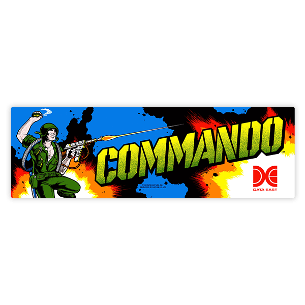Aufkleber: Commando
