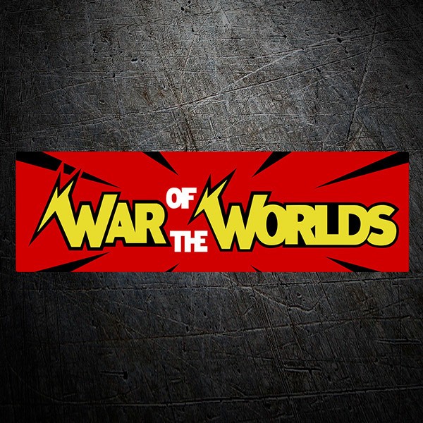 Aufkleber: War of the Worlds