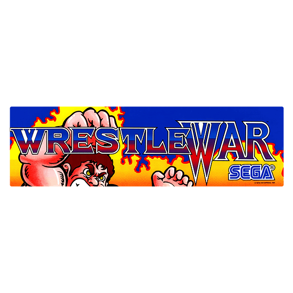 Aufkleber: Wrestle War