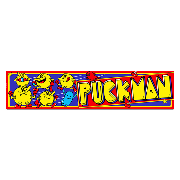 Aufkleber: Puck Man II