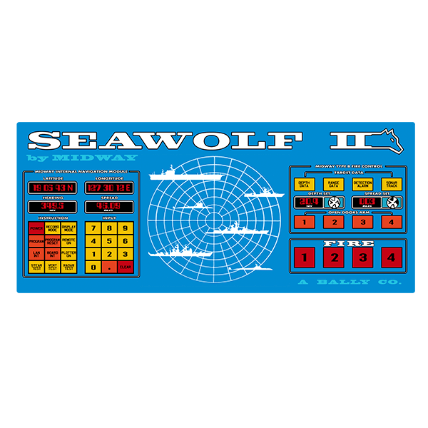 Aufkleber: Seawolf II