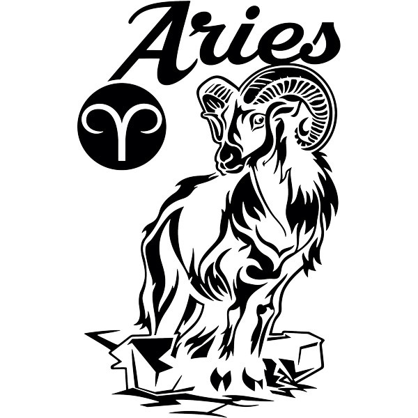 Wandtattoos: zodiaco 11 (Aries)