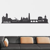 Wandtattoos: Dublin Skyline 2
