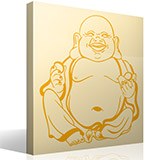 Wandtattoos: Hotei, lachender Buddha 3