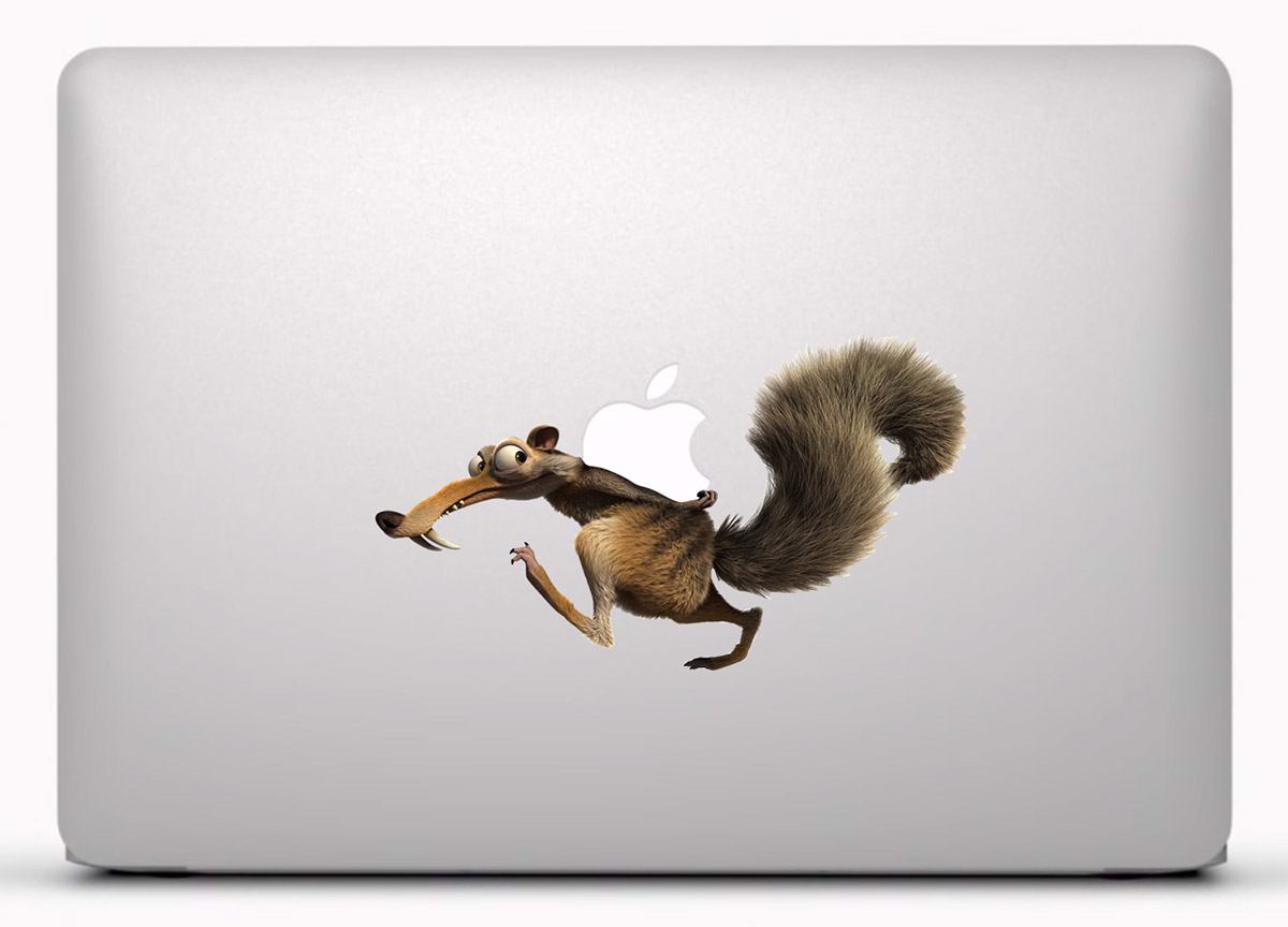 Aufkleber: Eichhörnchen Scrat