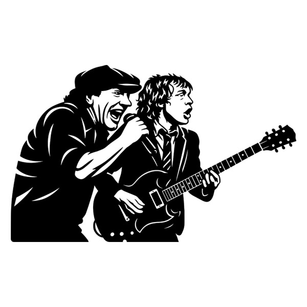 Wandtattoos: AC/DC
