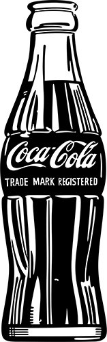 Aufkleber: Andy Warhol Coca Cola