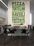 Wandtattoos: Gastronomie Italiens 4