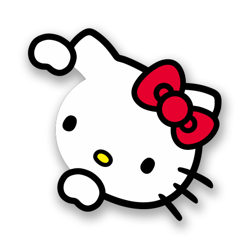 Aufkleber: Hello Kitty 2