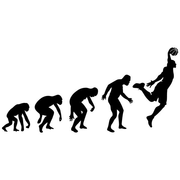 Wandtattoos: Evolution Basketball
