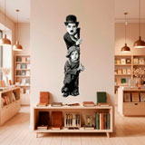Wandtattoos: Charlot, The Kid 3