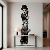Wandtattoos: Charlot, The Kid 4