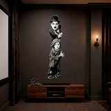 Wandtattoos: Charlot, The Kid 8