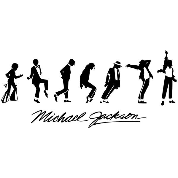 Wandtattoos: Michael Jackson Evolution