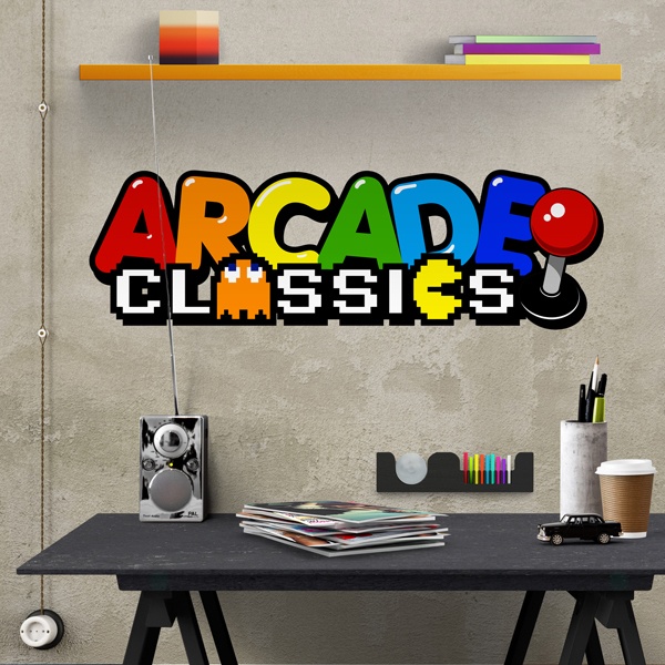 Wandtattoos: Arcade Classics Bigger