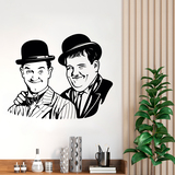 Wandtattoos: Laurel und Hardy 3
